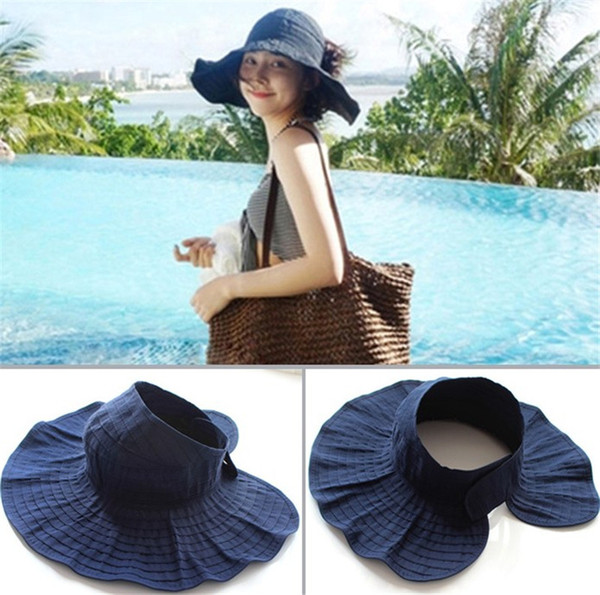 New Summer Fashion Visors Women Cycling Caps Sun Hats Girls Woman Sun Caps Cloth Beach Hats