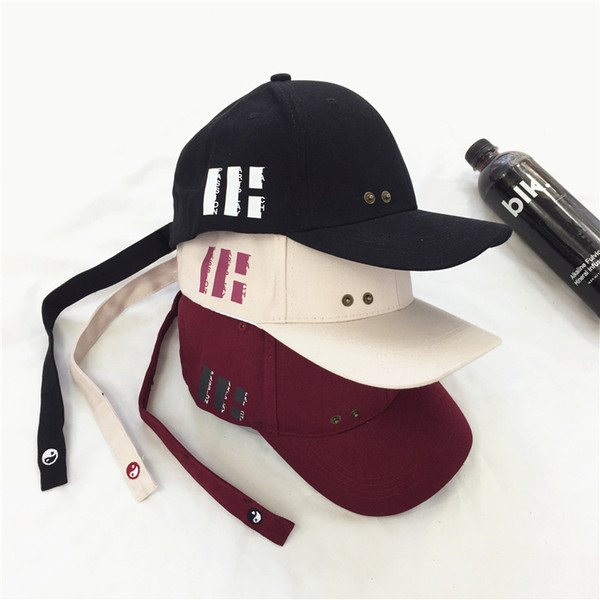 1 Piece Unisex Fashion Cotton Baseball Cap with Ribbon Snapback Hat for Men Women Spring Sun Hat Casual Cap