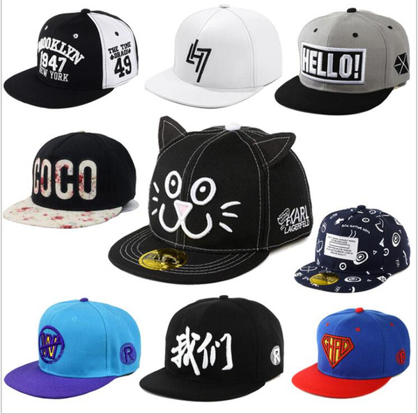20 Styles Choose Baseball Cap Hip-hop Caps High Quality Hat Outdoor Sports Hats Can Be Adjusted BQ0014