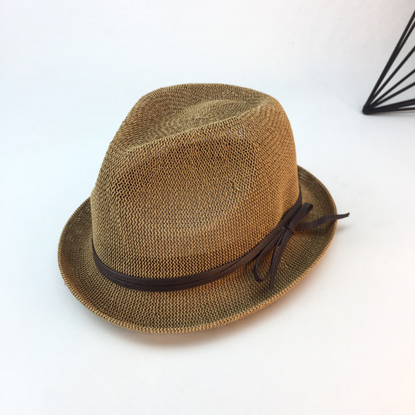 2018 Brand New South Korean Version Sunshade Beach Hat Handcrafted Straw Hat Outdoor Sun Protection Hats