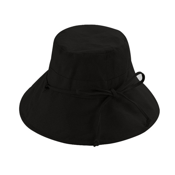 2018 Brand New South Korean Version Sunshade Female Beach Hat Handcrafted Bucket Hat Outdoor Sun Protection Folding Hats Summer Hat