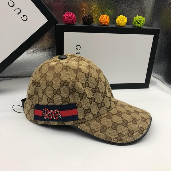 2019 New pattern vintage baseball caps Fashion adjustable hat Autumn and winter Women's stripe scar Caving ball lat blank for women