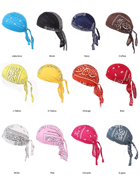 Wholesale outdoor cycling cap cotton pirate hats fashion skull caps for men and women's fashion accessories