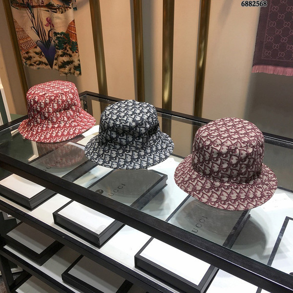 2019 Spring summer new big eaves hats for women goddess high quality breathable Soft rose stripes Double-sided jacquard