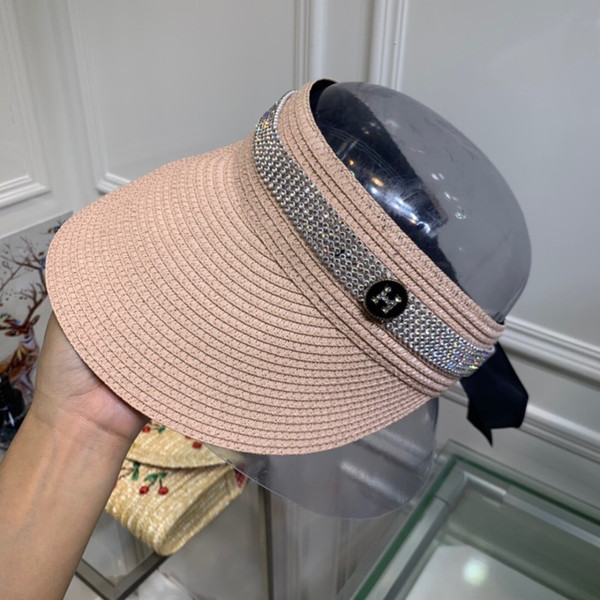 2019 early summer new hot simple empty top hat generous wild breathable fresh fashion hot