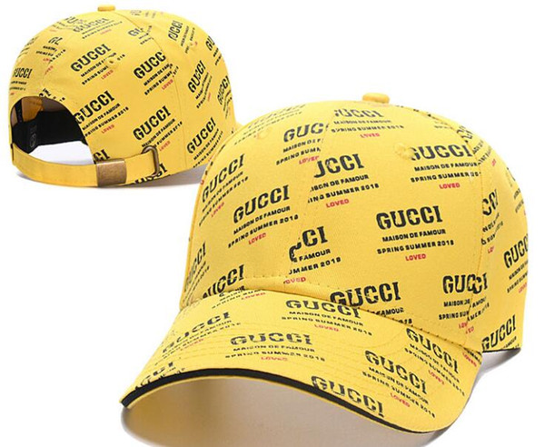 2019 Designer Mens Baseball Caps New luxury designer Hats Gold Embroidered bone Men Women casquette Sun Hat gorras Sports Cap Drop Shipping