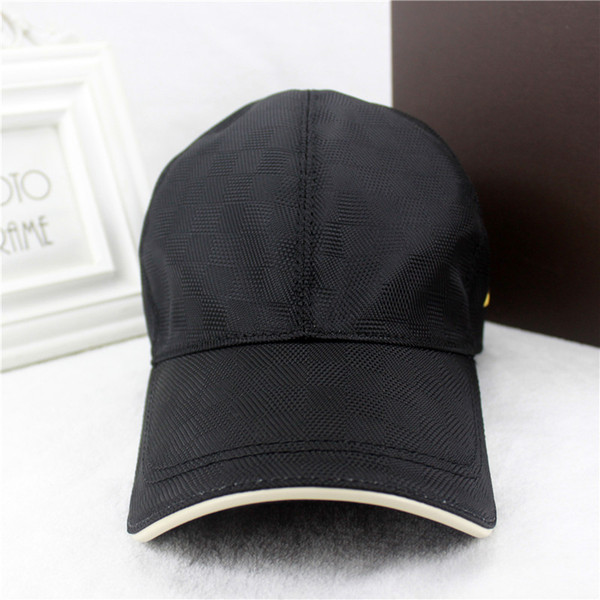 Fashionable canvas duck cap outdoor leisure sun hat cape cap luxury brand high quality men and women general hat with box packing