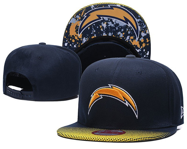 Tophatstore New arrival 2019 Popular HOT SALE Chargers Sport Adjustable Hats For ALL Team Mix Order Various Colors Men's Snapback Flat Caps