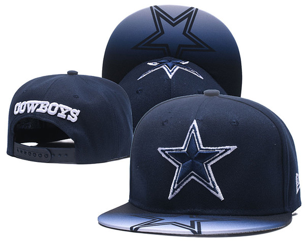 Tophatstore All Teams Baseball Cap Cowboys Men's Women's Adjustable Snapback Hat Casual leisure hats Solid Color Fashion Summer Fall Caps