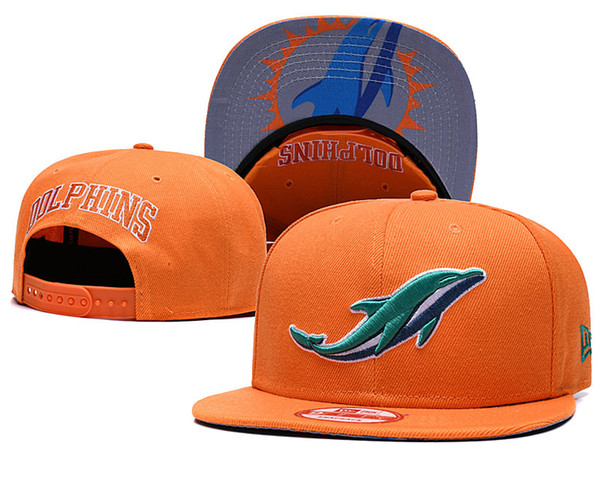 Tophatstore New arrival 2019 Popular HOT SALE Dolphins Sport Adjustable Hats For ALL Team Mix Order Various Colors Men's Snapback Flat Caps