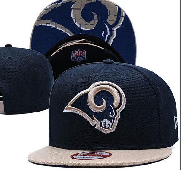 Tophatstore New arrival 2019 Popular HOT SALE Rams Sport Adjustable Hats For ALL Team Mix Order Various Colors Men's Snapback Flat Caps