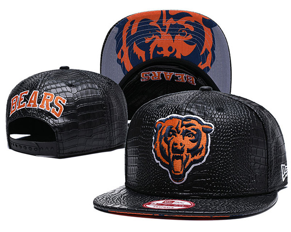 Free Shipping One Piece Popular Hip Hop Bears Leather Flat Hats Team Logo Embroidered Sport Ajustable Headwear Sports Classic Snapback Caps