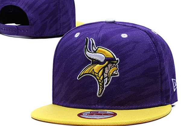 NEW Men's Vikings Fan's Adjustable Hat Fashion Brand Hip Hop Flat Brim Women Snapback Cap Men Women Bonnet Street Bone