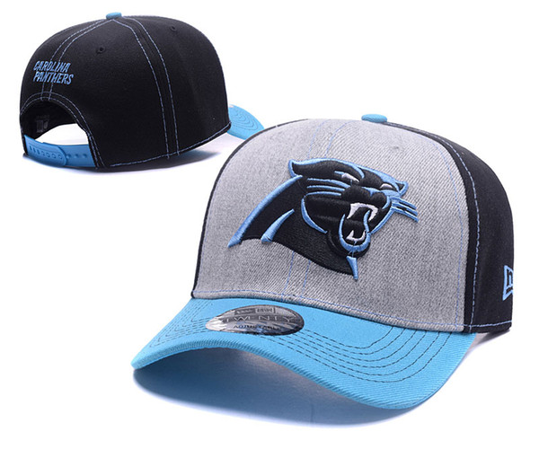 Tophatstore All Teams Baseball Cap Panthers Men's Women's Adjustable Snapback Hat Casual leisure hats Solid Color Fashion Summer Fall Caps