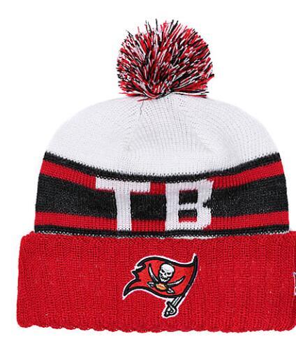 Winter Brand Ball Cap Pom Poms Tampa Bay Buccaneers Skull Cap For Men Women Adult's Hat Knitted Beanie Hats Thick Skullies Beanies