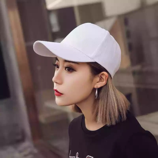 Hats men and women summer version of the Korean version of yipa hipster casual students street black sun shade baseball caps