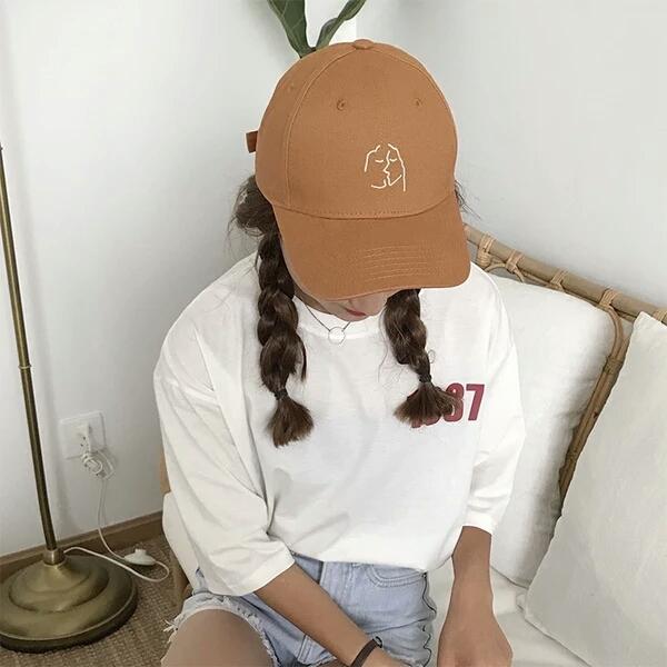 Chic day Harbin hat Children Summer Student Korean casual casual hat girl street corner baseball cap