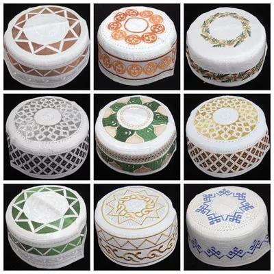 2017 New arrival muslim man prayer cap