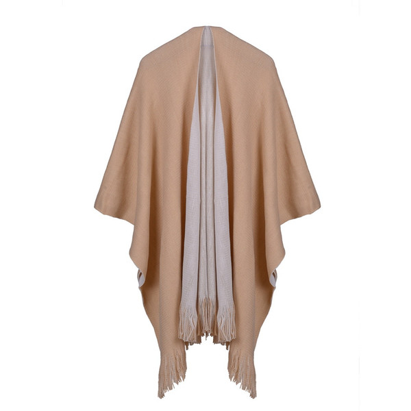 Autumn and Winter Shawls New Fashion Luxury Classic Knitting Big Scarves Wraps Wholesale All-match Tassels Pashmina