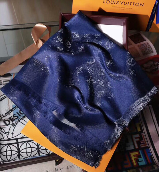 High quality wool and gold silver thread blended high quality female triangle oversize 140*140cm shawl