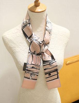 3 style Fashion brand Classic scarf, women's silk scraves,100% Top grade silk headband Can For Handbags , size 8*120 cm without box L5017