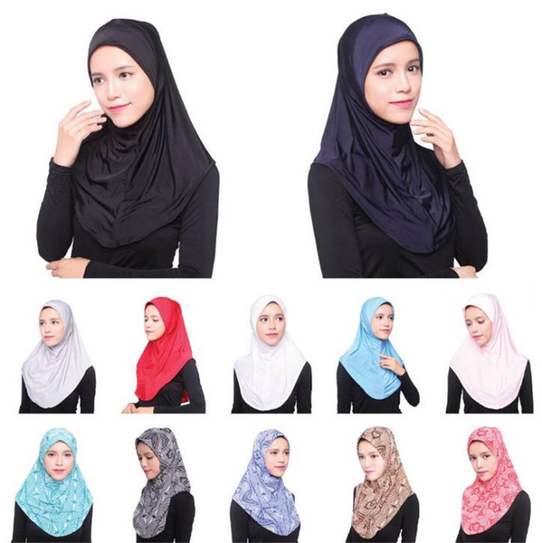 12 Colors New Women Muslim Hijabs Fashion Scarves 72*72cm Long New Female Scarves Cotton Linen Scarf Jersey Shawl Muslim Hijab