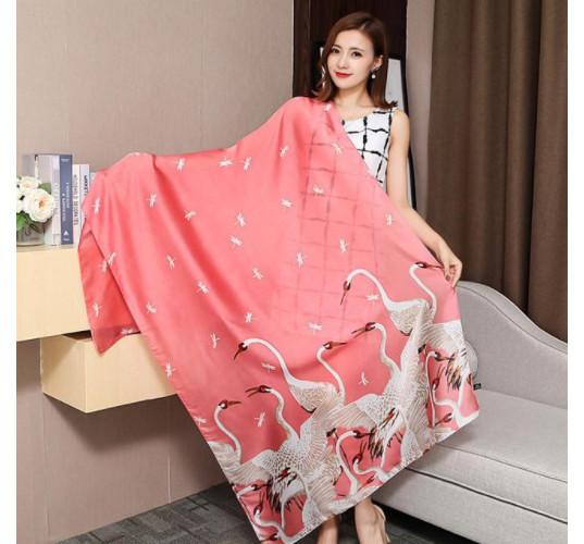 Wholesale high quality 180*90CM silk scarves, European and French fashion word mother and daughter scarves, free delivery