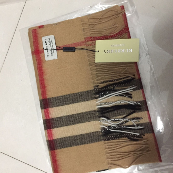 Wholesale brand cashmere scarf fashion classic plaid printed wool scarf super soft warm cashmere scarf 180*30cm