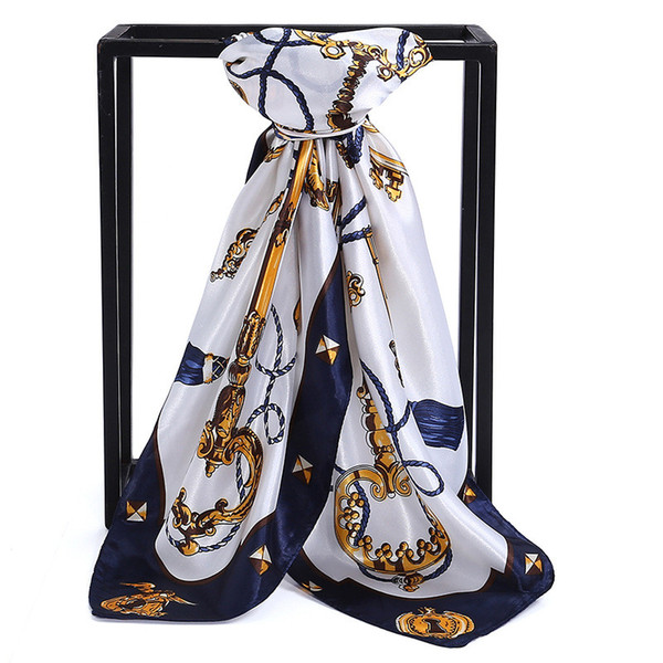 brand New Designer womans brand Scarf High Quality Silk thin Classic Printing design womans scarves for gift HB-663a