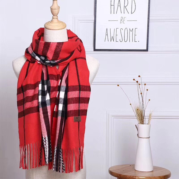 Brand new 2018 autumn winter brand long woollen women's long style 200*35CM soft woollen scarf