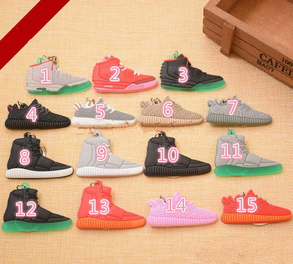 Wholesale fashion shoes Keychain soft shoe key chain free shipping