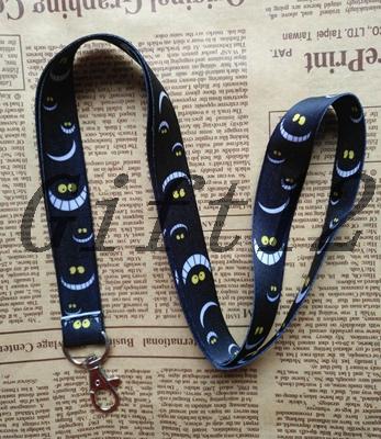 New Cartoon Alice in Wonderland Cheshire Cat Cell Phone Straps Cartoon Action Mobile Phone Lanyard Keychain S--55