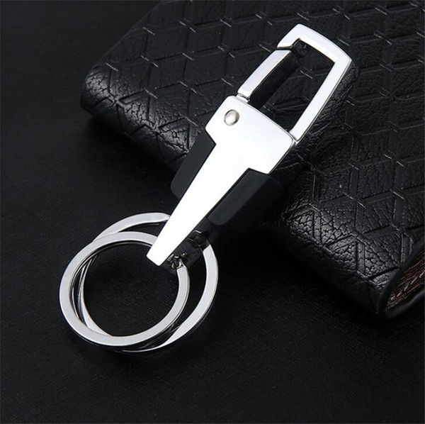 New Car Keychain Mens Gifts For Man Cool High Quality 3 Types Alloy Key Chain Men Key Ring