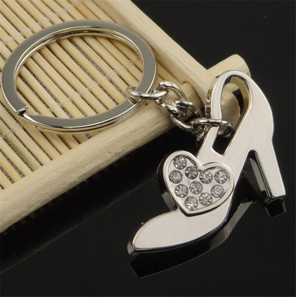 New High Heels Keychain Key Rings Bag Hangs Shoes Pendants For Women Men Keyring Keychains Garage Kits