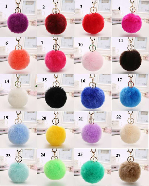 2016 Fashion Key Chain Lovely Hair Hulb Pendant Bag&Car Pendant Hang Decorations Lady Accessories Woman Key Ring Accessory SS0012