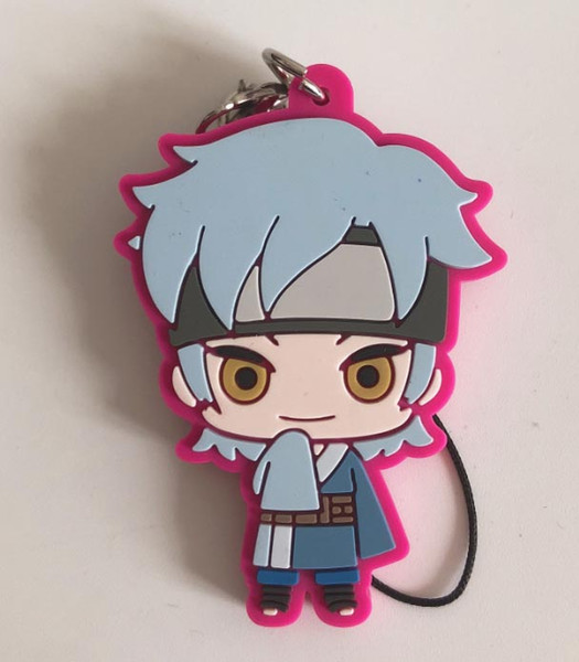 2019 Hot selling anime PVC rubber key ring cartoon key ring creative gift wholesale custom