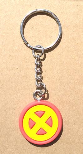 Hot Captain America super heroes New Arrival Daredevil Keychain Plastic Type Key Ring PVC Material Marvel Action