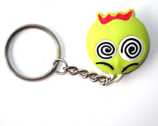 2016 HOT Selling Key Chains Wholesale Custom 3D Cute Animal bird Logo Key Tag Soft PVC Rubber Jersey T-shirt keychain birthday key ring