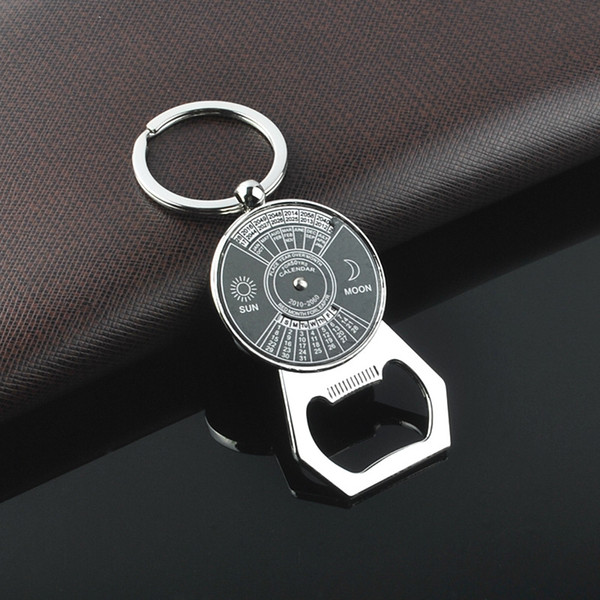 Keychain / English calendar Keychain bottle opener Keychain Key Pendant