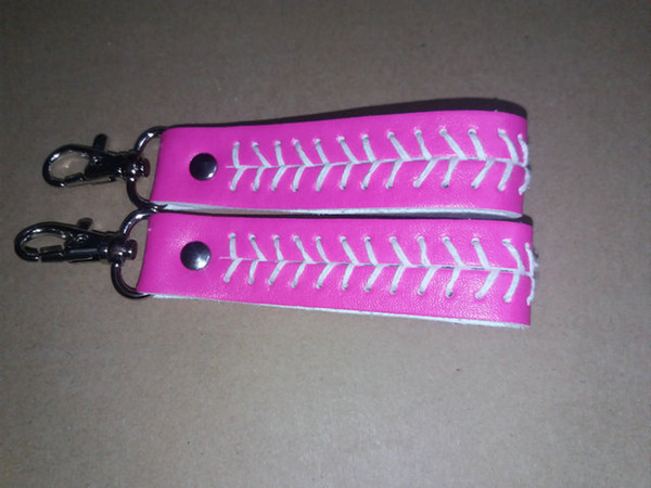 DHL free shipping Softball accessories,softballKey chains ,softballKey bracelets