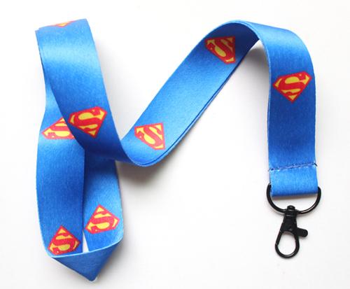 New 20PCS fashion mobile phone lanyard key chain super man key rope, neck rope hanging neck rope free delivery 042