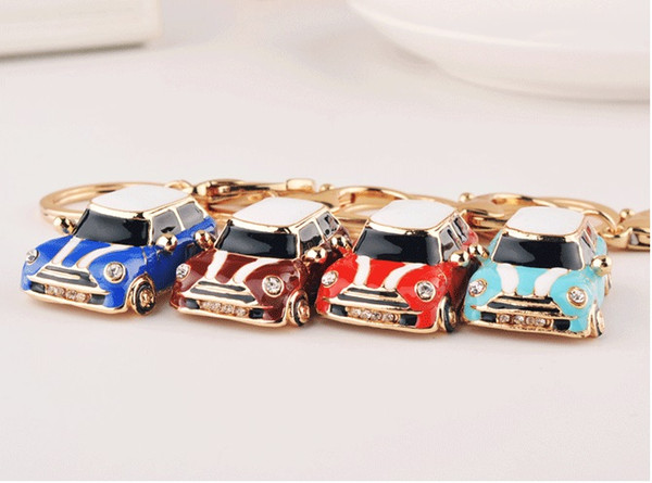 Fashion MINI car keychain exquisite small gift key pendant beetle car ornaments