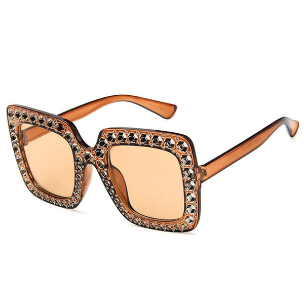 Sunglasses For Women Luxury Sunglass Womens Fashion Sun Glasses Woman Vintage Sunglases Trendy Ladies Oversized Designer Sunglasses 5K7D02