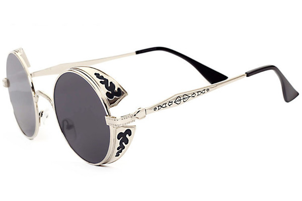 Sunglasses For Women Men Sun Glasses Luxury Vintage Sunglass High Quality Round Mirror Sunglases Fashion Designer Sunglasses SJ8T81