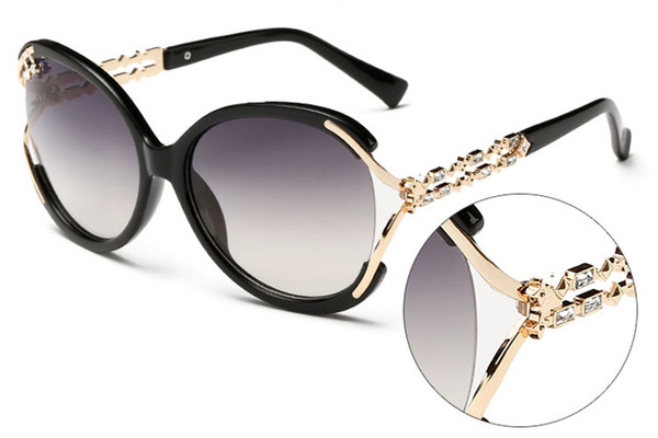 Sunglasses Sun Glasses For Women Rhinestone Designer Sunglasses Luxury Sunglass 2017 Oversized Sunglases Woman Fashion Sunglasses 5C1J6