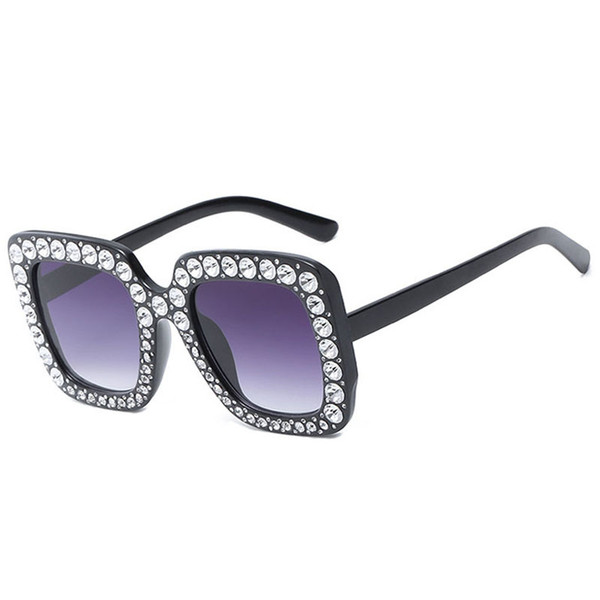 Sunglasses For Women Fashion Sun Glasses Ladies Luxury Sunglass Woman Oversized Sunglases Womens Rhinestone Designer Sunglasses 5C8J063