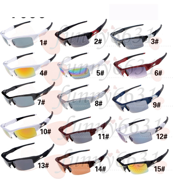 new men sports Sunglasses spectacles Bicycle Glass big sunglasses sports cycling sunglasses dazzle colour mirrors free shipping 7099