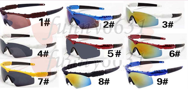 summer new style men sunglasses sports spectacles women goggle glasses Cycling Sports Outdoor Sun Glasses 11colors free shipping 5936