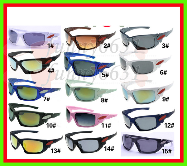 summer men fashion Wind glasses women Cycling SunGlasses Bicycle Glass Sports Outdoor SunGlasses woman Eye glasses 15COLORS free shipping