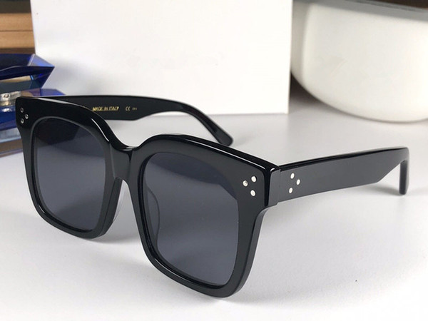 luxury Fashion Women Designer Sunglasses 41076 Charming square Frame Trend Luxury Glasses Top Quality UV400 Simple eyewear with case